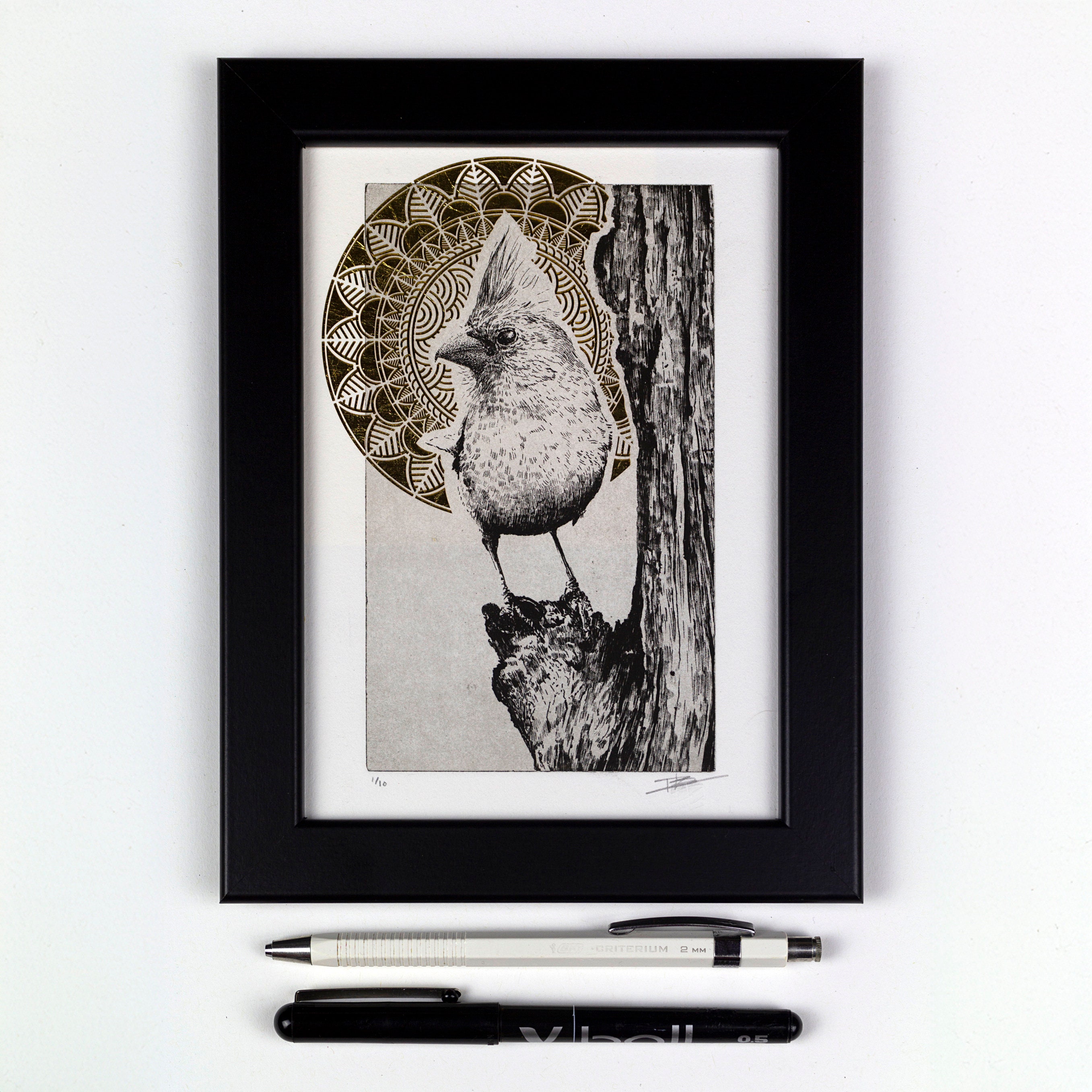 Original Etching / Limited Edition Fine Art Print / Intaglio / Bird ...