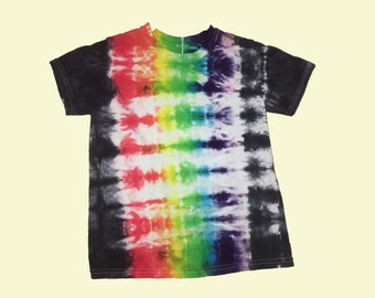 Rainbow Fold Dye Kids Tee
