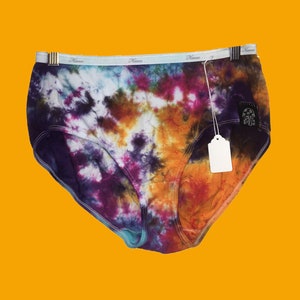 Psychadelic Scrunch Dye Women&#39;s Underwear