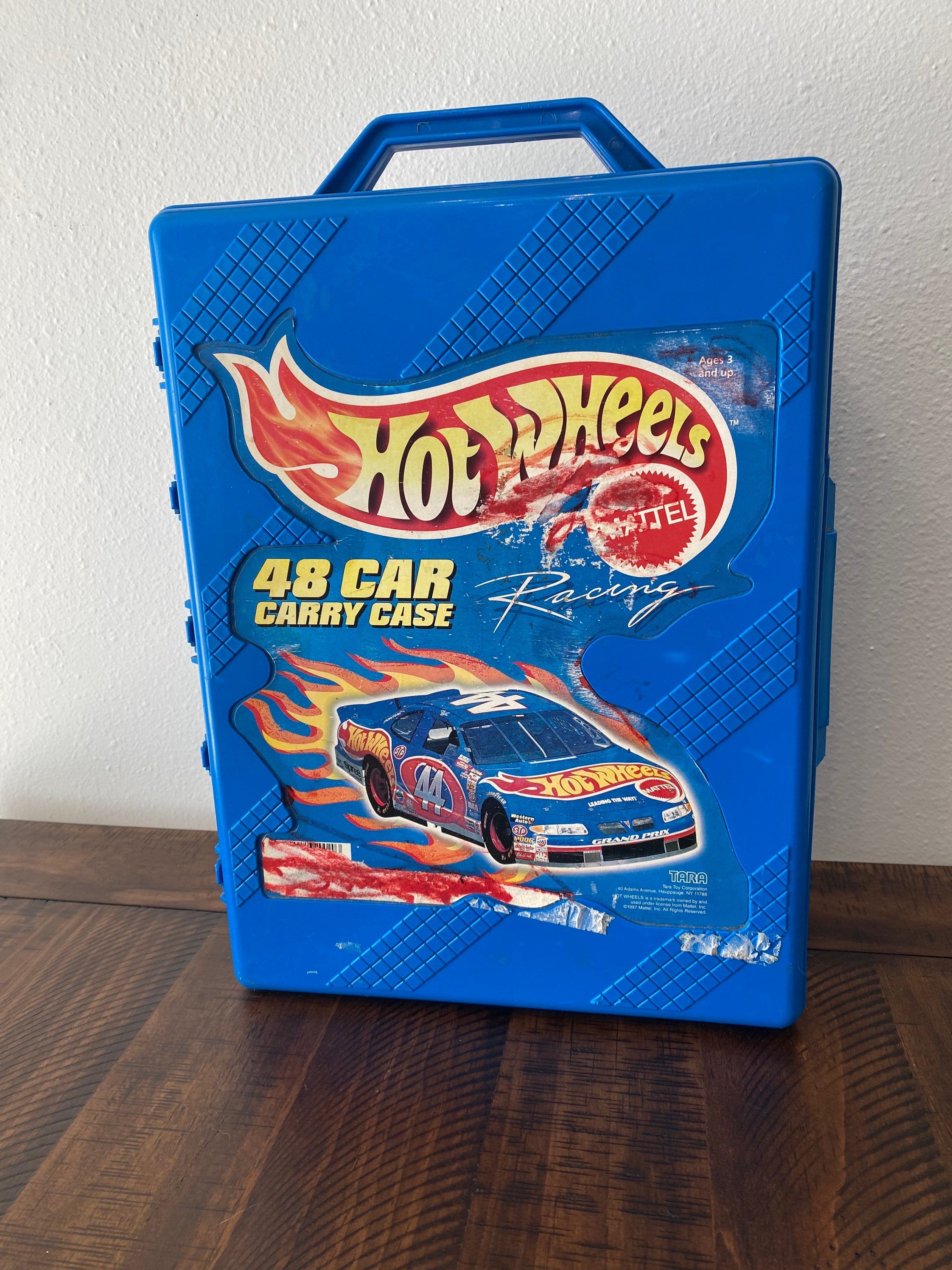 1997 Hot Wheels Carrying Case With 27 Cars Included Etsy