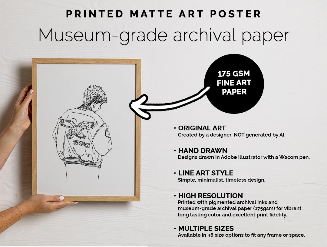 ダイアナ妃バーズジャケットポスター | フィラデルフィアフットボールポスター | バーシティジャケット | ダイアナ妃ポスター |  フィラデルフィアフットボールウォールアート - Etsy 日本