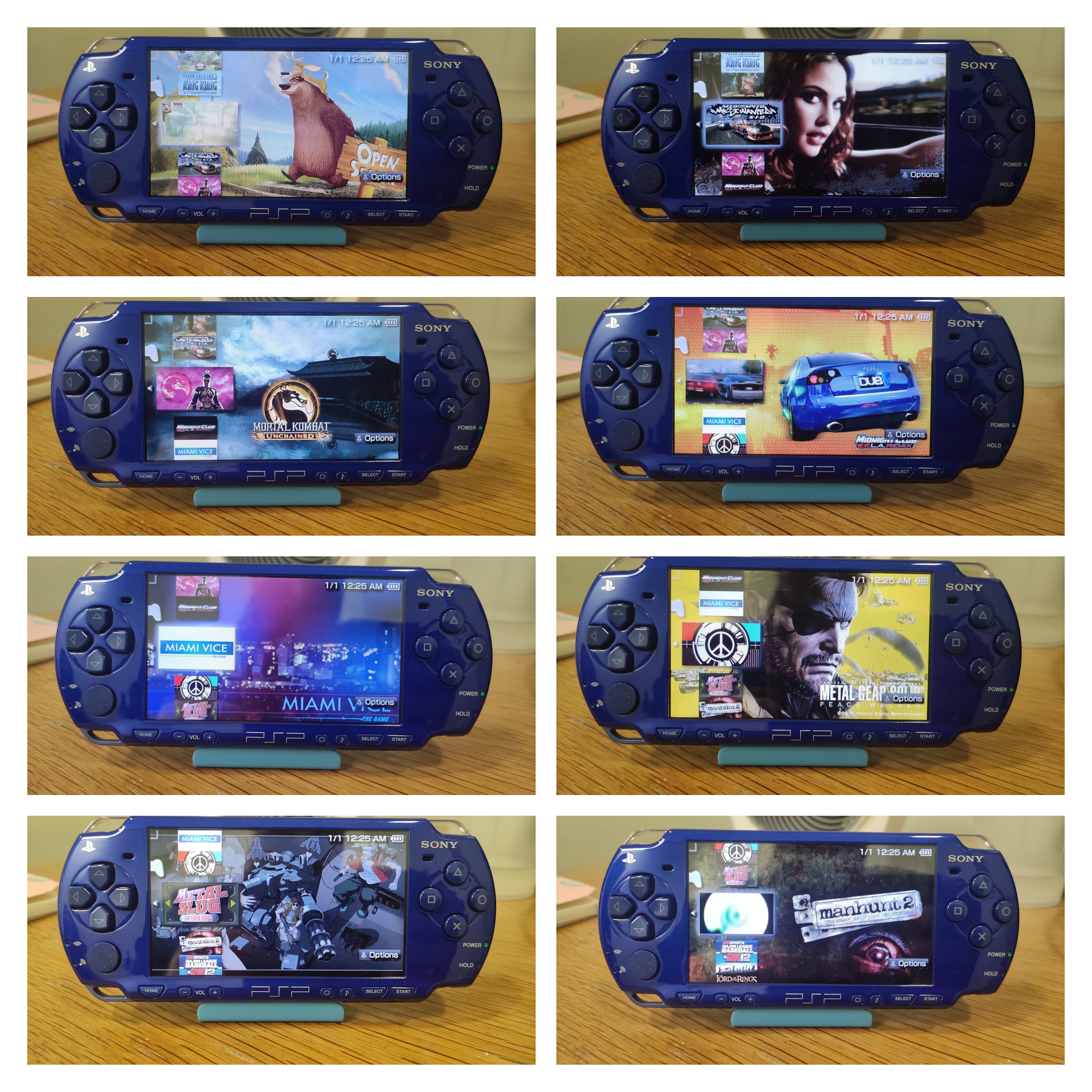 PSP Memory Card With Games console Not Included Etsy