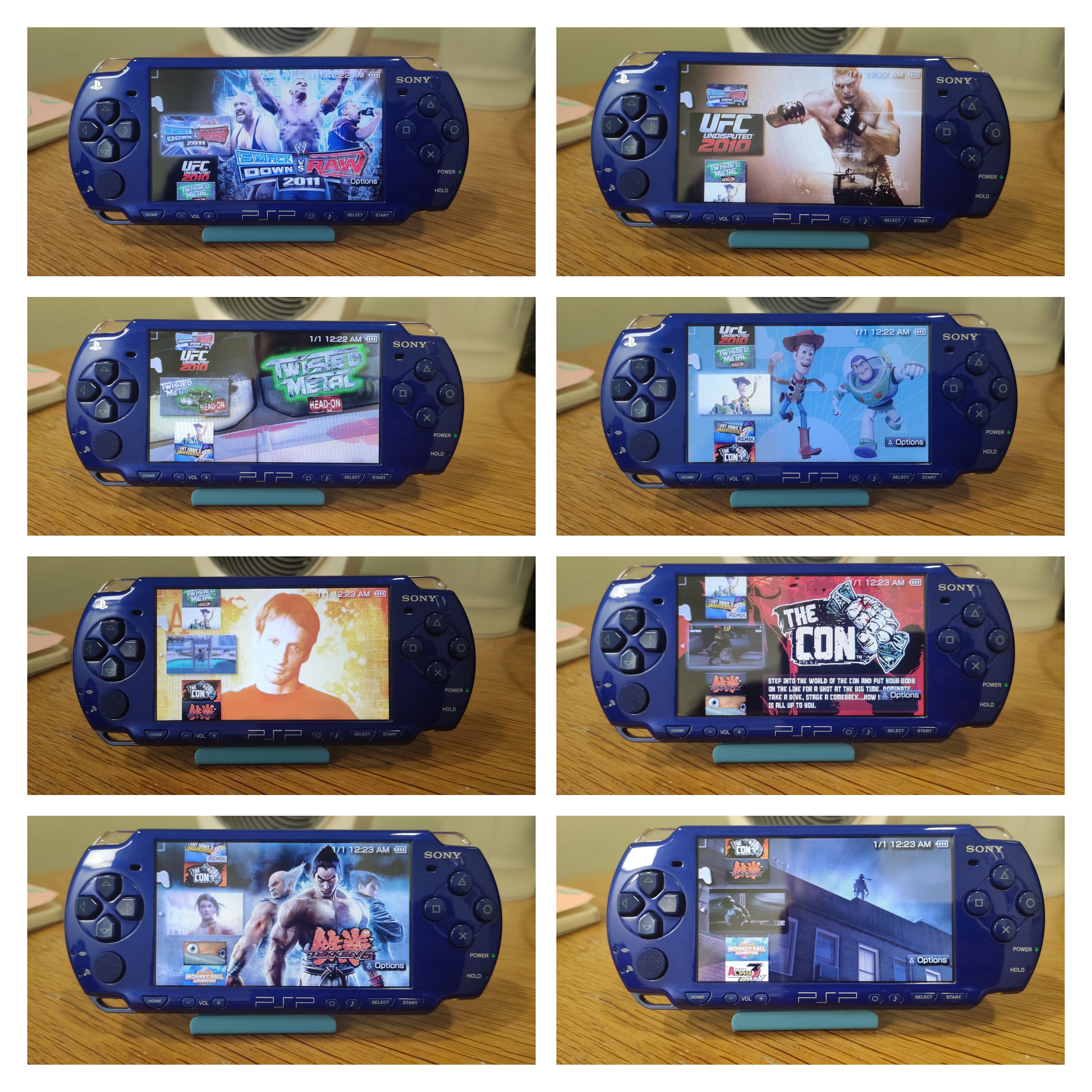 PSP Memory Card With Games console Not Included Etsy