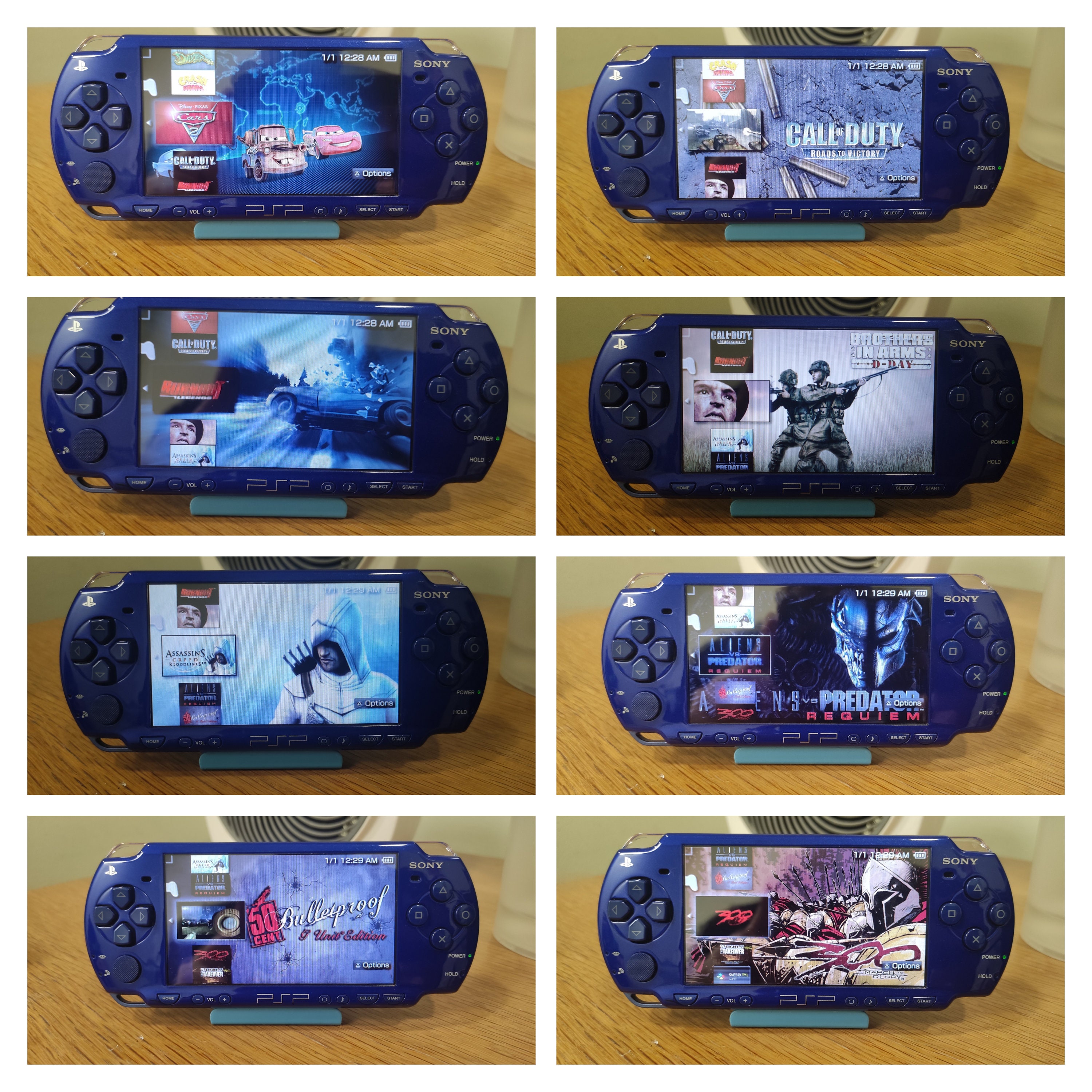 PSP Memory Card With Games console Not Included Etsy