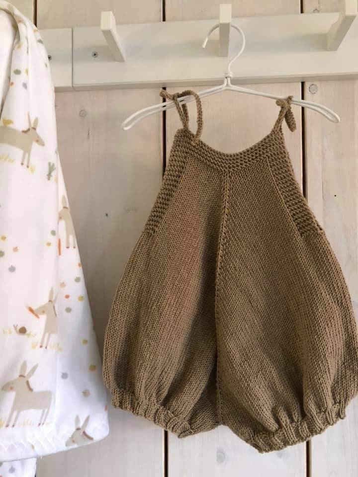 Gedetailleerd PDF breipatroon “Romper“ maat Newborn - 86