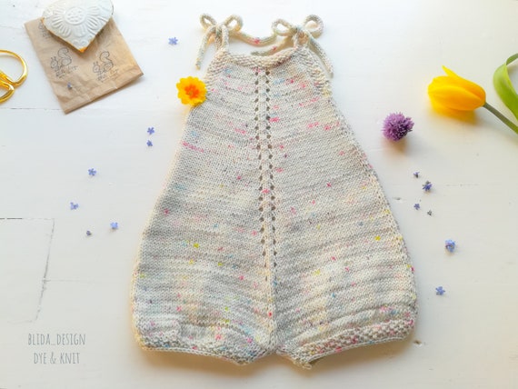 PDF Instrucciones detalladas para tejer Pelele Abril Talla 68