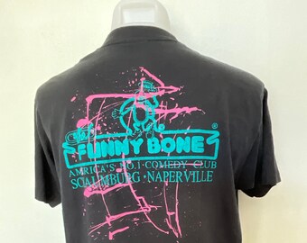Vintage 1998 Harley Davidson Bad to the Bone T-shirt, Slim