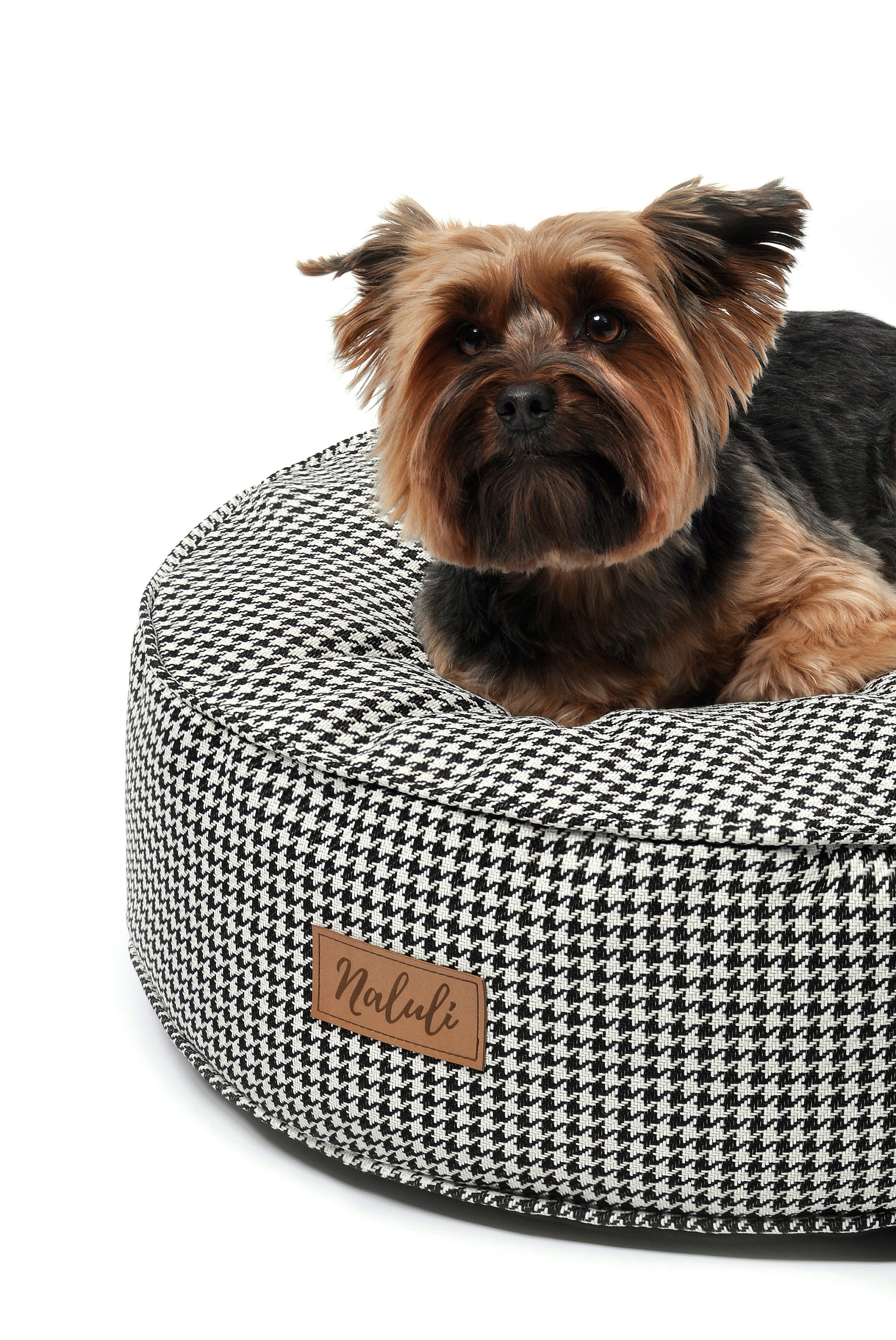Dog bed pet bed cat bed fur fur blanket pouf dog pouf Etsy