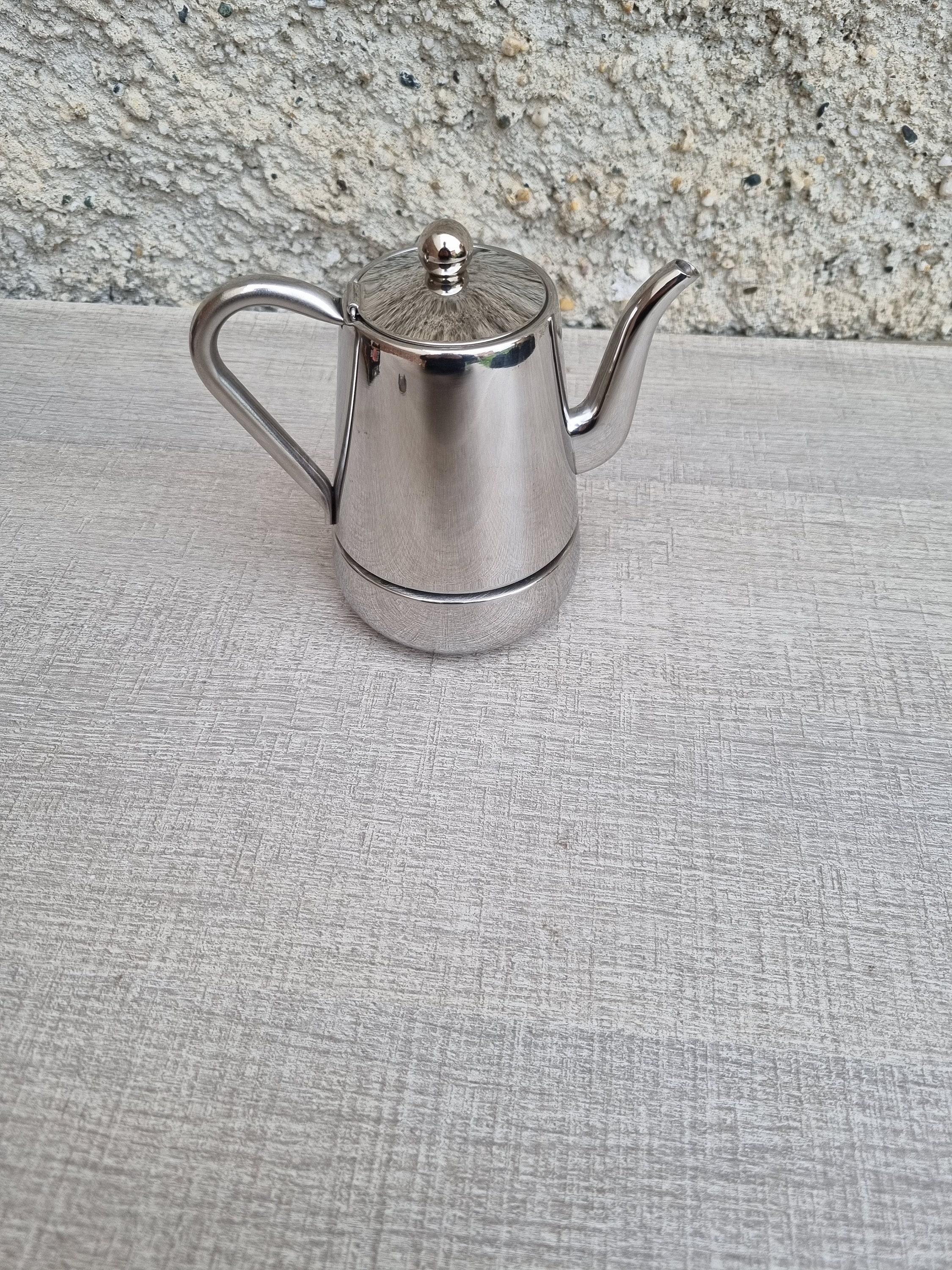 Vtg Prodotti Stella Collection Stainless Steel Coffee Maker 10 Cup/Made in  Italy