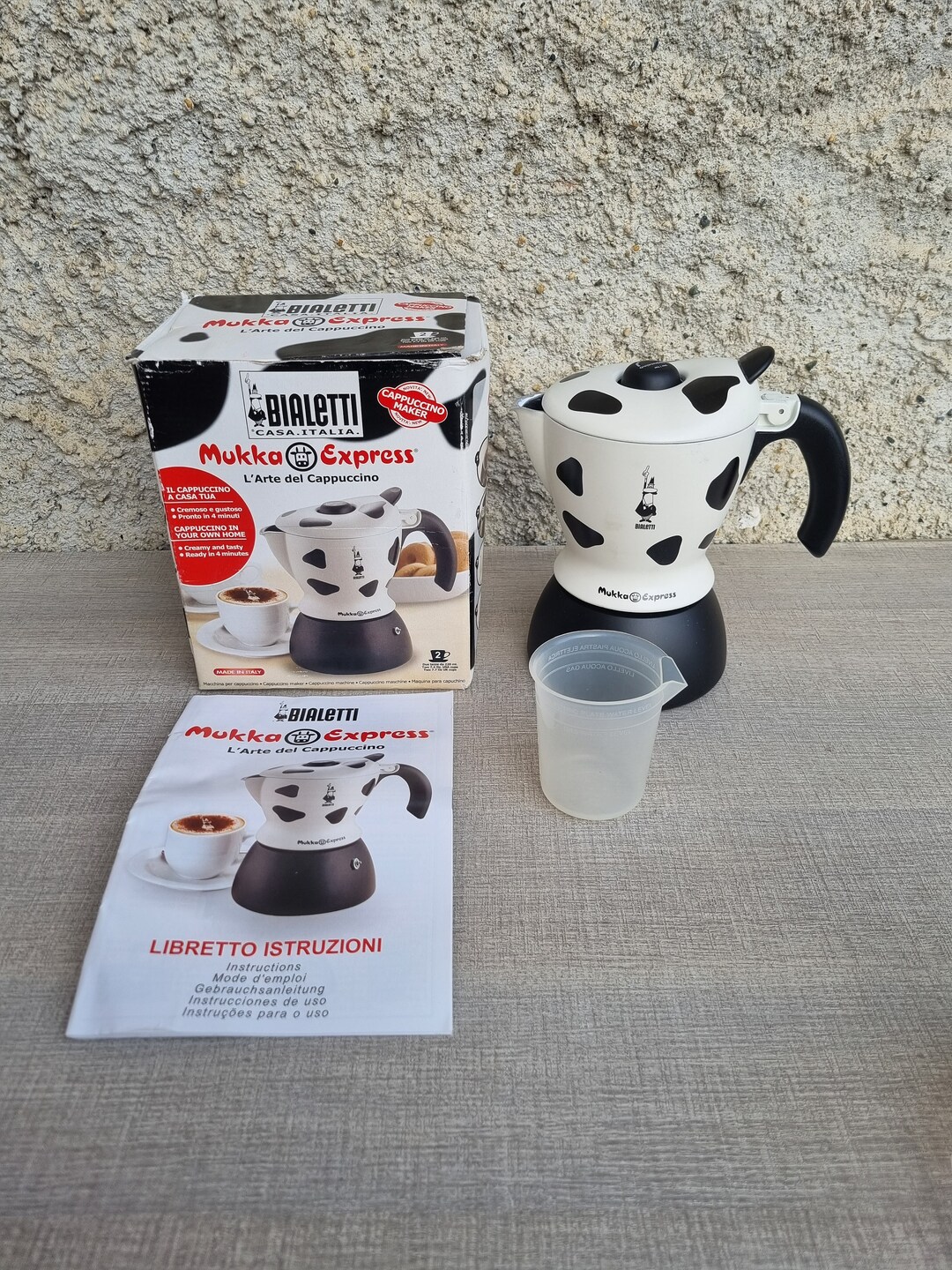 Cappuccino Maker Bialetti Mukka Express Coffee Maker 2 Cups Etsy UK