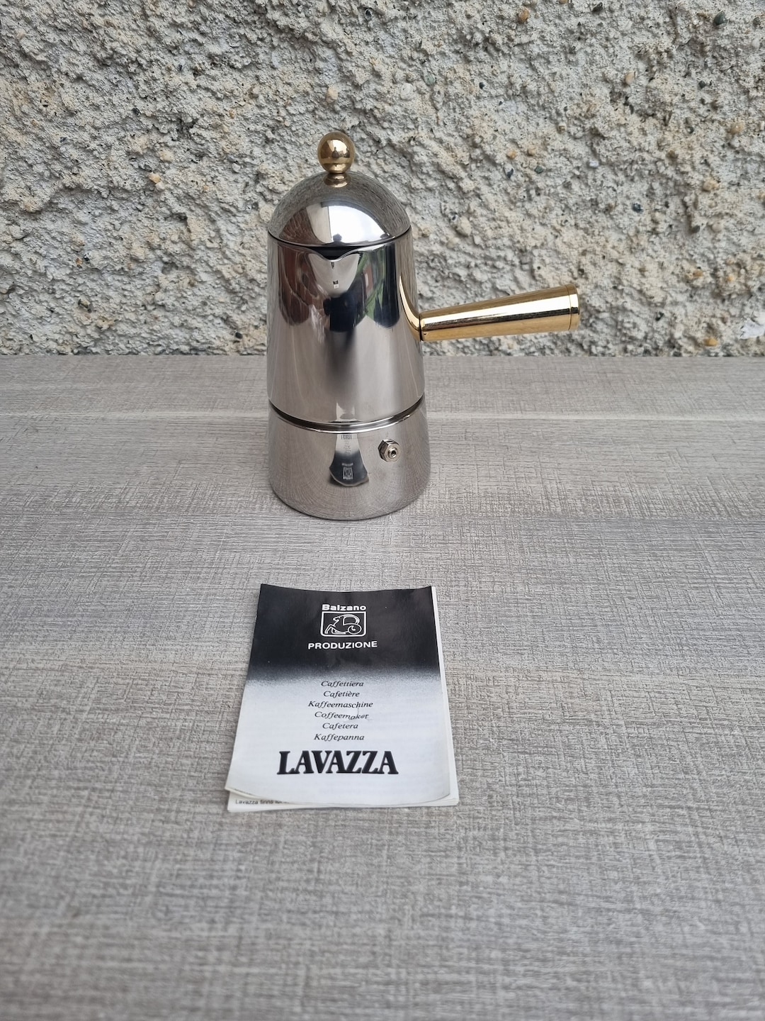 Italian Coffee Maker Lavazza Carmencita 34 Cups Stainless Etsy