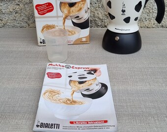 Cafetière à cappuccino Bialetti Mukka cafetière express 2 tasses Cafetière à cappuccino Moka 2 tasses