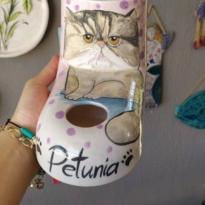 Ceramic water bowl for cats