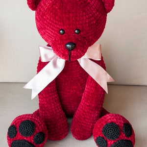 Super Soft Teddy Bear / Crochet Pattern / Amigurumi