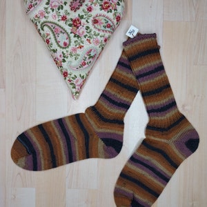 Knitted socks size 36 / 37 / 38