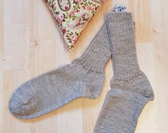 Gestrickte Socken Größe 39 / 40