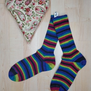 Knitted socks size 36 / 37 / 38