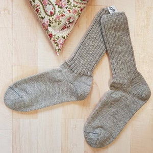 Knitted socks size 36 / 37 / 38
