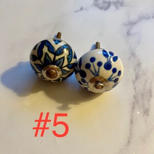 BOTÕES - Pintados à mão - Conjuntos/padrões de cores diferentes (ver fotos) imagem 7