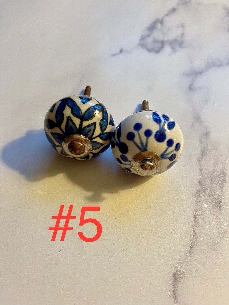 BOTÕES - Pintados à mão - Conjuntos/padrões de cores diferentes (ver fotos) imagem 7