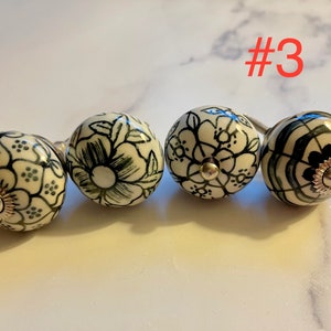 BOTÕES - Pintados à mão - Conjuntos/padrões de cores diferentes (ver fotos) imagem 5