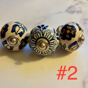 BOTÕES - Pintados à mão - Conjuntos/padrões de cores diferentes (ver fotos) imagem 3