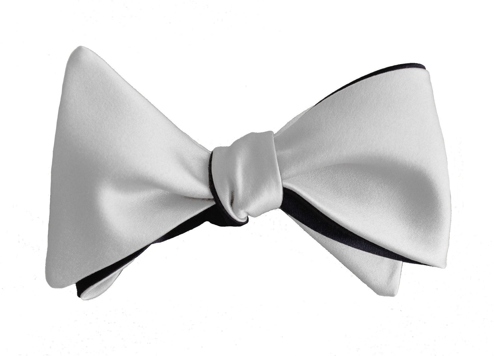 Knot Theory Classic James Bond Black / White Bow Tie Etsy
