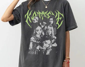Merch Kpop Katseye Beautiful Chaos Tour Shirts T-shirt à