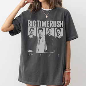Vintage Big Time Rush Tour 2025 Unisex Shirt, In Real Life Worldwide Concert Fan Gift, BTR Band Concer Tour Shirt