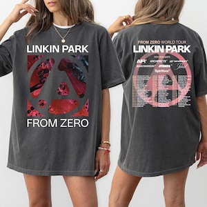 Vintage Linkin Park Unisex T Shirt, From Zero World Tour 2025, Linkin Park Concert 2025 T-Shirt, Gift For Fan