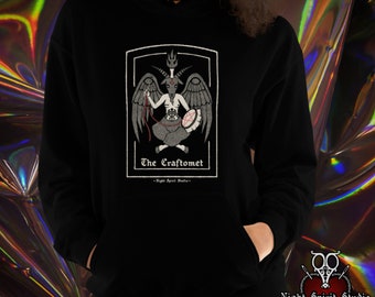 Night Spirit Studio - The Craftomet Unisex Hoodie - Cross Stitch Hoodie