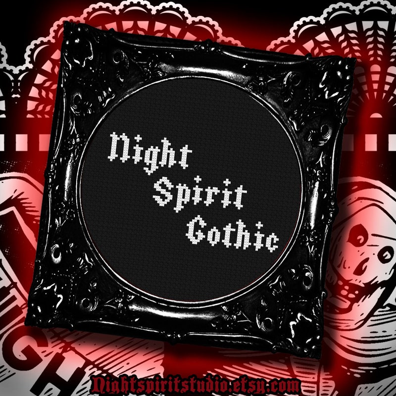 Spooky Night Cross Stitch - Etsy