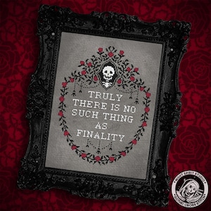 "Dracula Kreuzstichmuster - ""No Such Thing As Finality"" (PDF)"