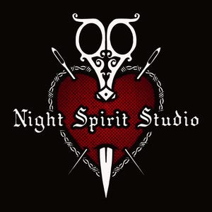 Patrón de punto de cruz Fuente de Sangre / Diseño de vampiro gótico (PDF) imagen 2