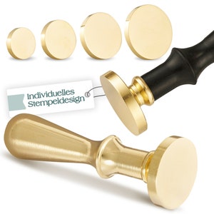 SEALED® Siegelstempel personalisiert mit deinem Logo/Motiv - Erstelle jetzt dein individuelles Wachssiegel!