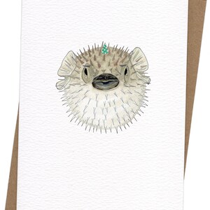 Party Kugelfisch Karte