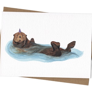 Feestzeeotterkaart