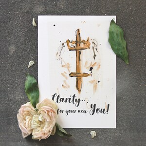 Tarot Deck card poster, ACE of SWORDS, Ace of swords printable art, Handmade Tarot Painting, Digital Download, Card of the Deck print