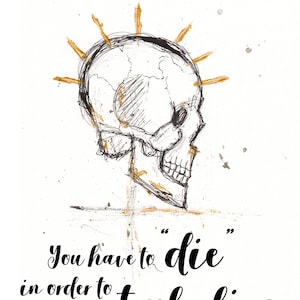TOD Tarot Karte Poster, Tod, Tod Poster, Tarot Karte, Tarot Frau, witchy Dekor, Tod Wand Druck, Death Print, Karte mit dem Tod