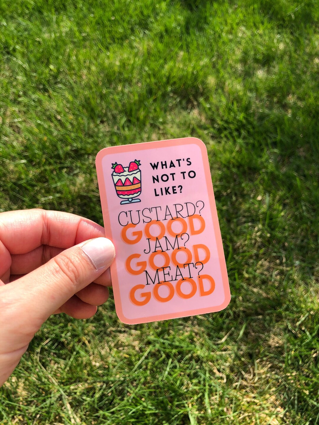 Thanksgiving Trifle, Joey Tribbiani, Friends TV Show Sticker, TV Show