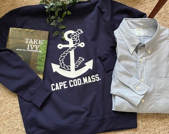 Cape Cod Mass Ivy style sweatshirt