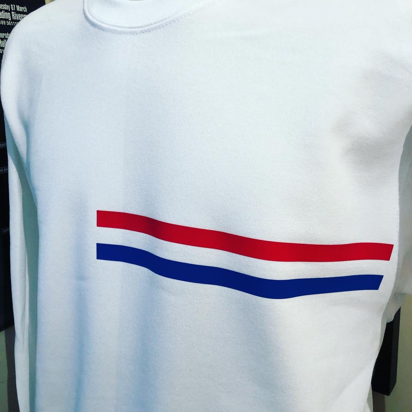 Stripe sweatshirt Etsy