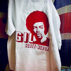 Gil Scott-Heron T-Shirt aus Bio-Baumwolle