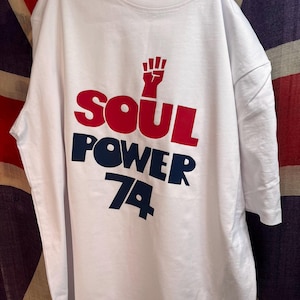 Soul power 74 soft organic cotton t shirt