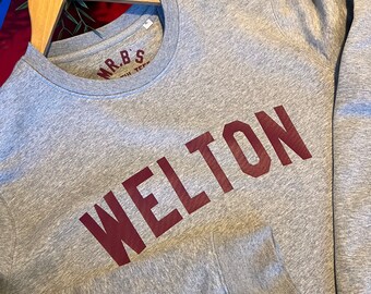Welton biologisch katoenen sweatshirt Ivy League Film Preppy Retro