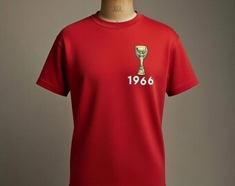 Umbro ENGLAND World Cup Winners 1966 Reissued Soccer/football Red