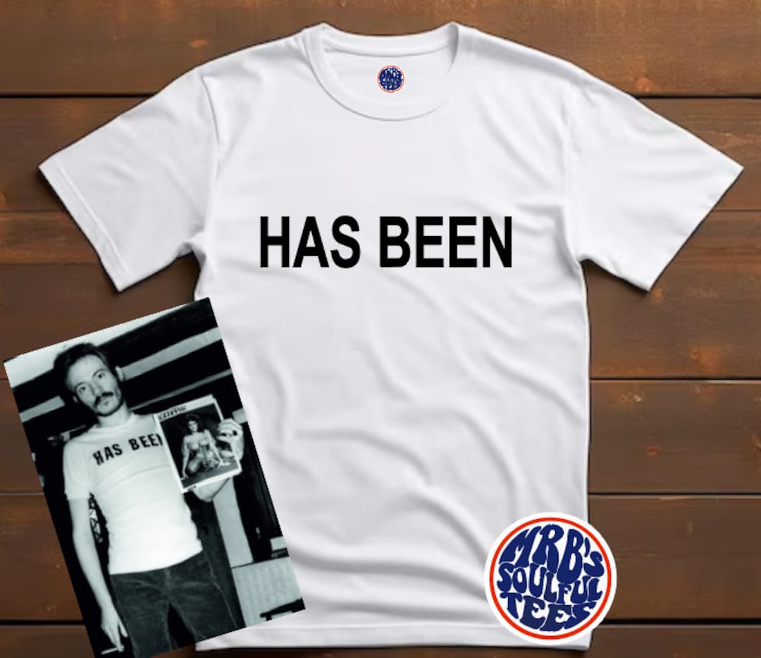 Steve Marriott / スティーヴ・マリオット [Worn Free] Steve Marriott / Has Been Tee (Natural White) Steve Marriott Has Been Organic Cotton T Shirt - Etsy