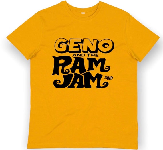 Geno and the Ram Jam Band Organic Cotton T Shirt - Etsy Australia
