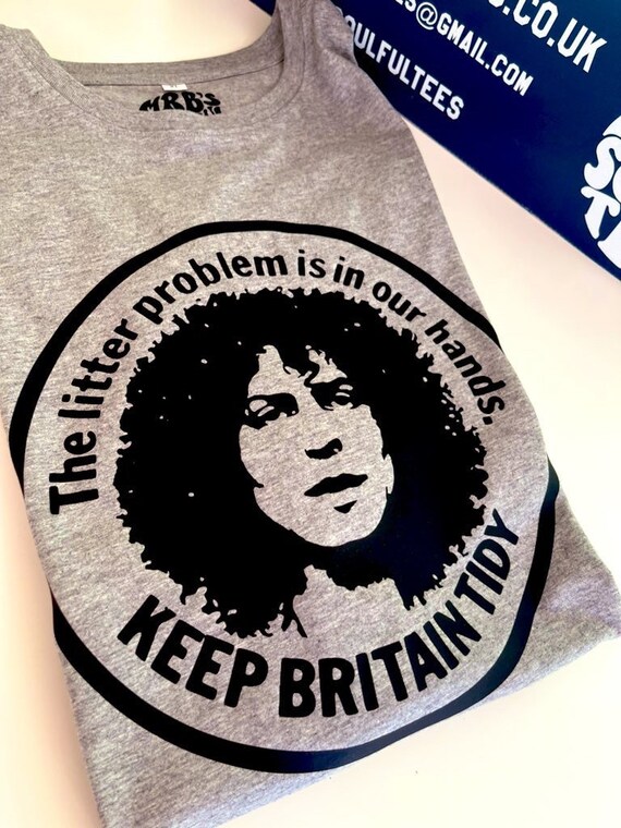 1970年代、マーク・ボランによる「Keep Britain tidy」広告 