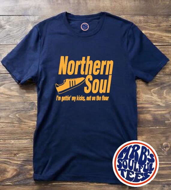 Northern Soul t shirt Mens Keep The Faith Regular Fit 100